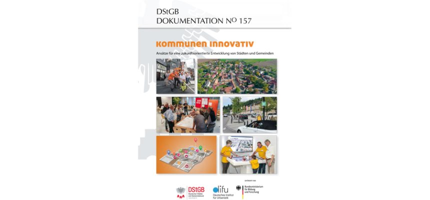 Titelblatt DStGB-Dokumentation Nr. 157 Kommunen innovativ