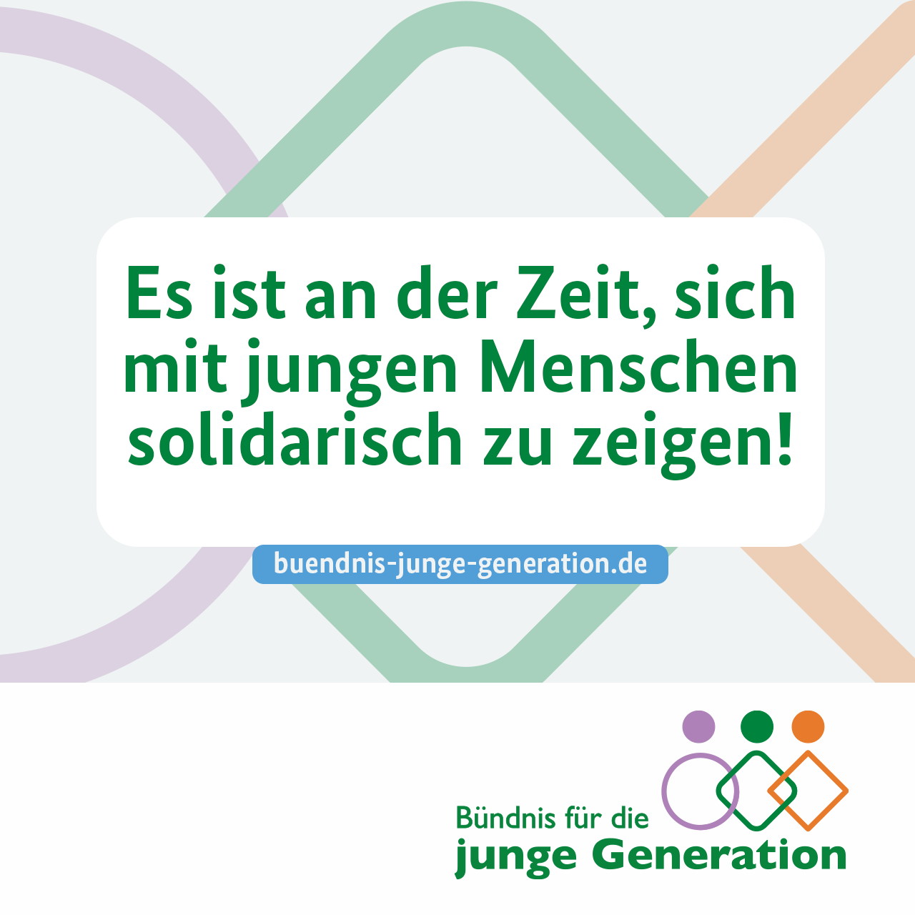 Grafik zum Bündnis für die junge Generation