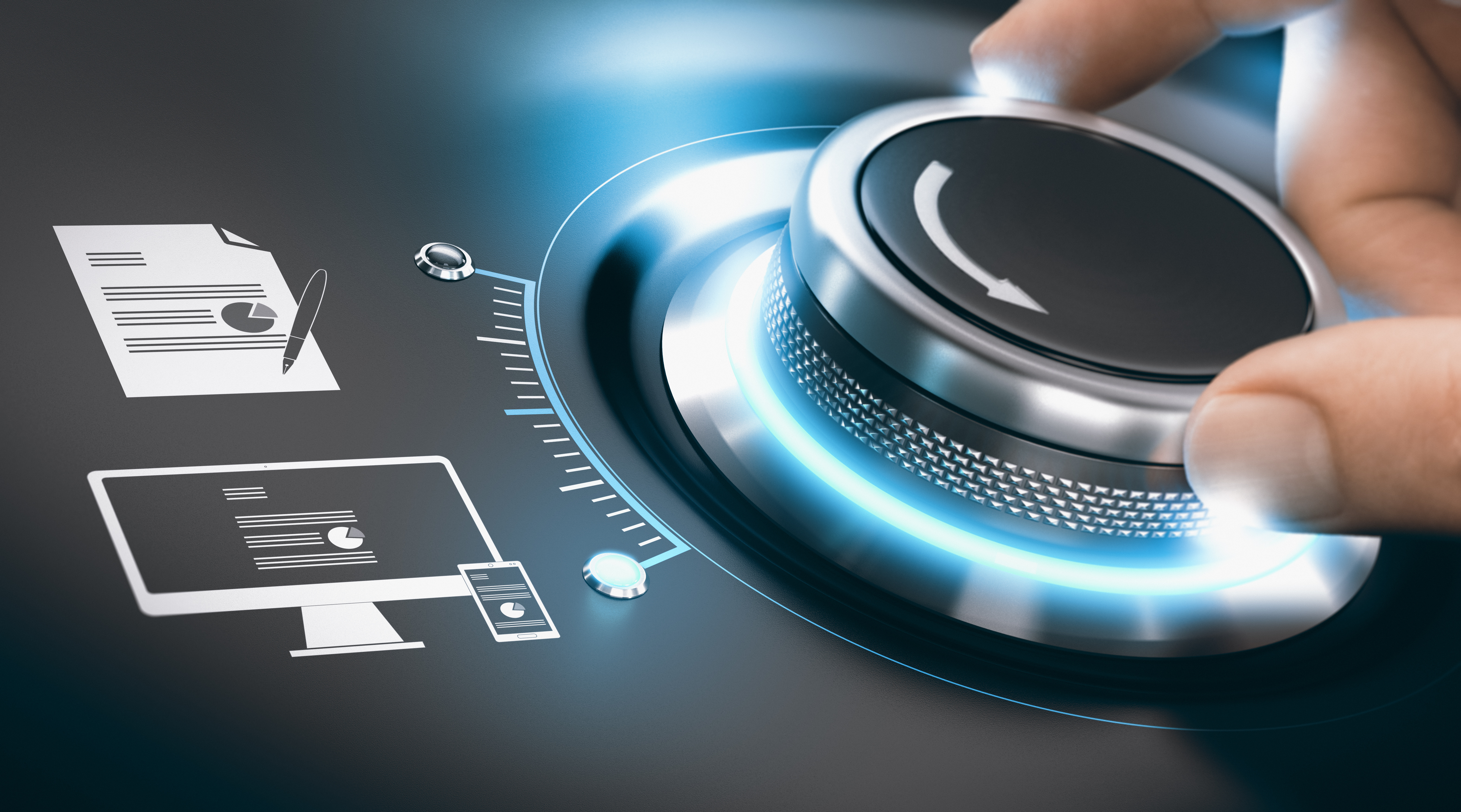 Digital Transformation Process, Digitization of Analog Information Digital Transformation Process, Digitization of Analog Information