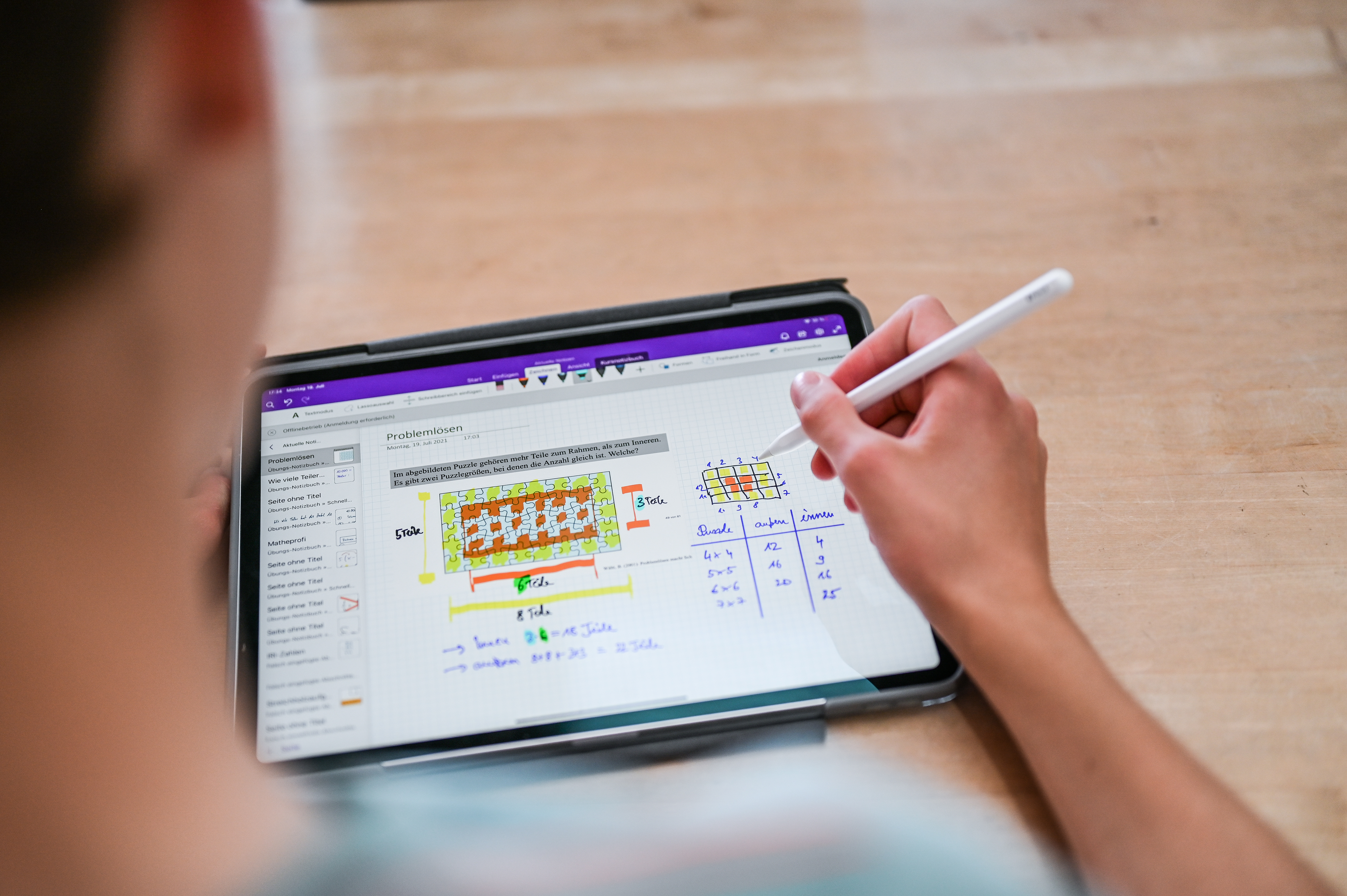 Unterricht mit Tablets