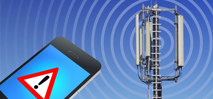 Handystrahlung und Funkmast