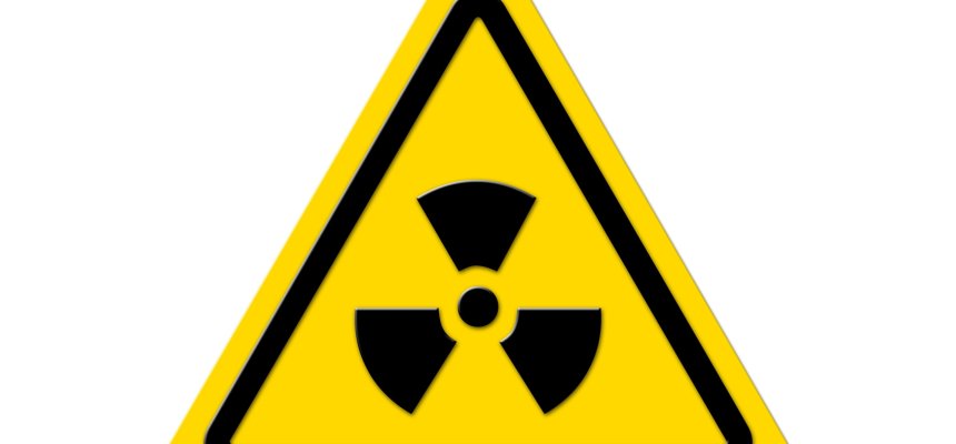 Warnschild Gelb Nuclear Fallout Warnschild Gelb Nuclear Fallout
