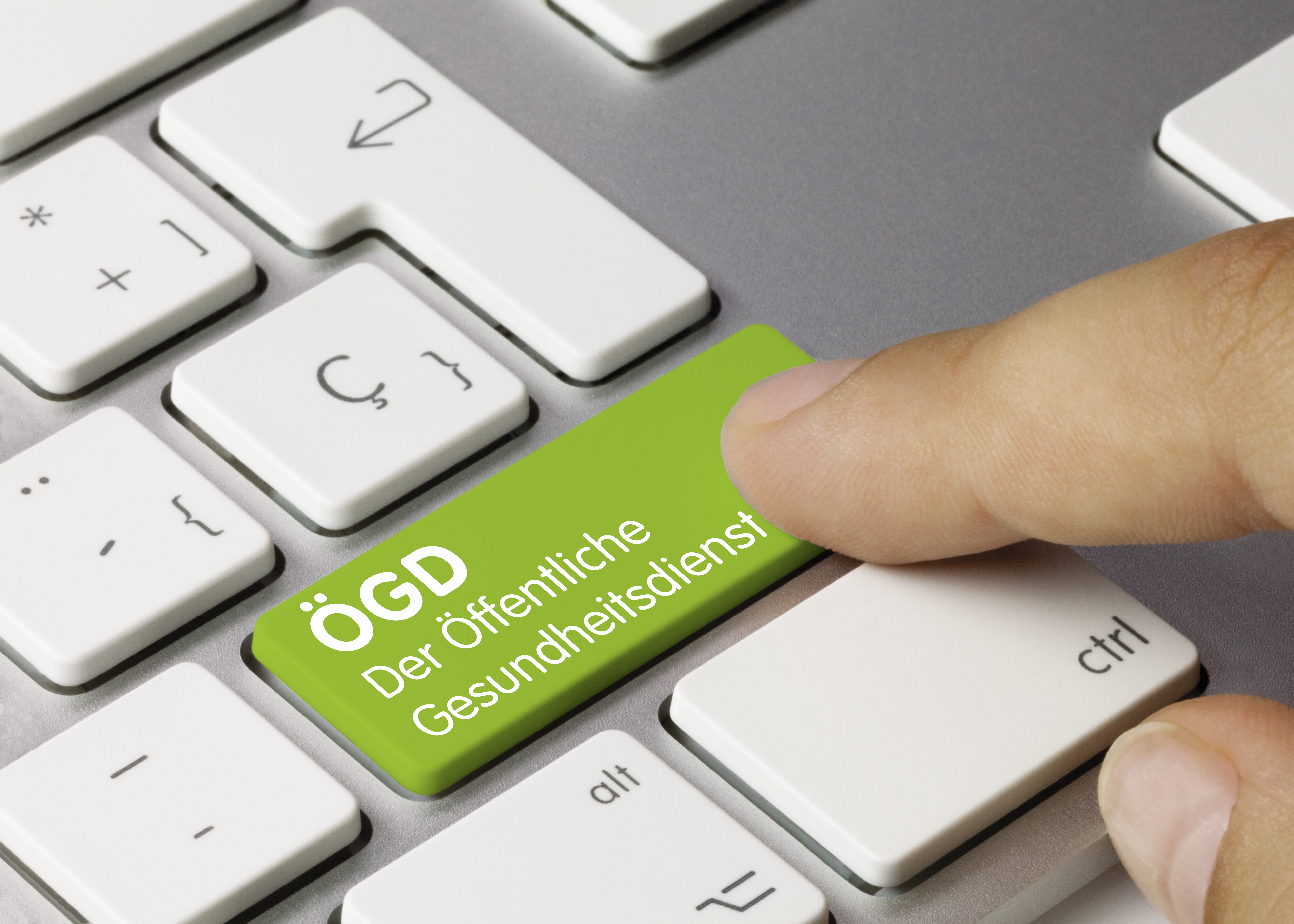 ÖGD Der öffentliche Gesundheitsdienst Tastatur ÖGD Der öffentliche Gesundheitsdienst