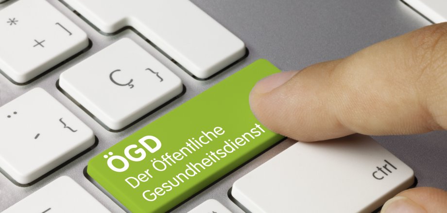 ÖGD Der öffentliche Gesundheitsdienst Tastatur ÖGD Der öffentliche Gesundheitsdienst