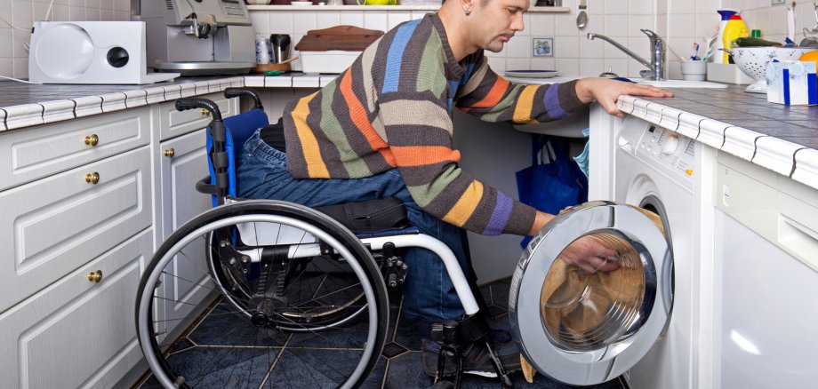 Wäsche waschen - Handicap Wäsche waschen - Handicap
