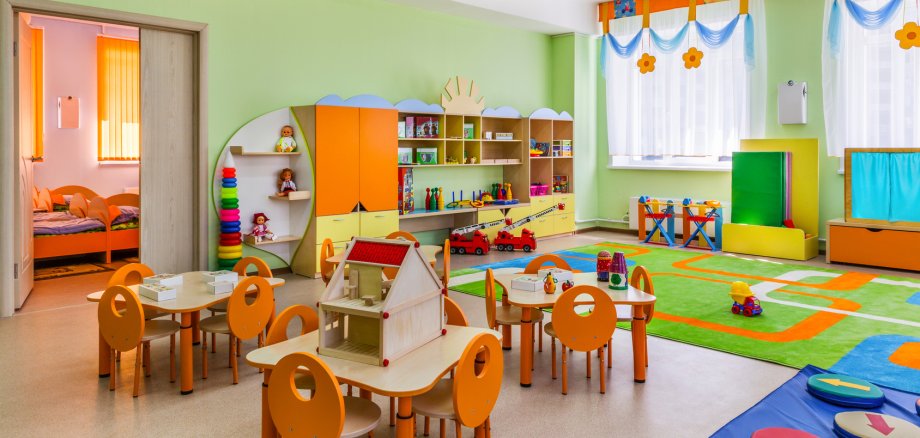 Kindergarten, game room. Kindergarten, Spiel Raum