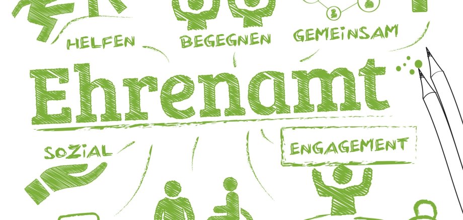 Ehrenamt Konzept Ehrenamt Konzept