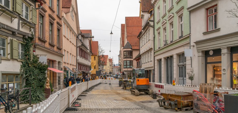 Impressionen von der Ulmer Innenstadt, Stadt in Baden-Württemberg im Südwesten Deutschlands. 