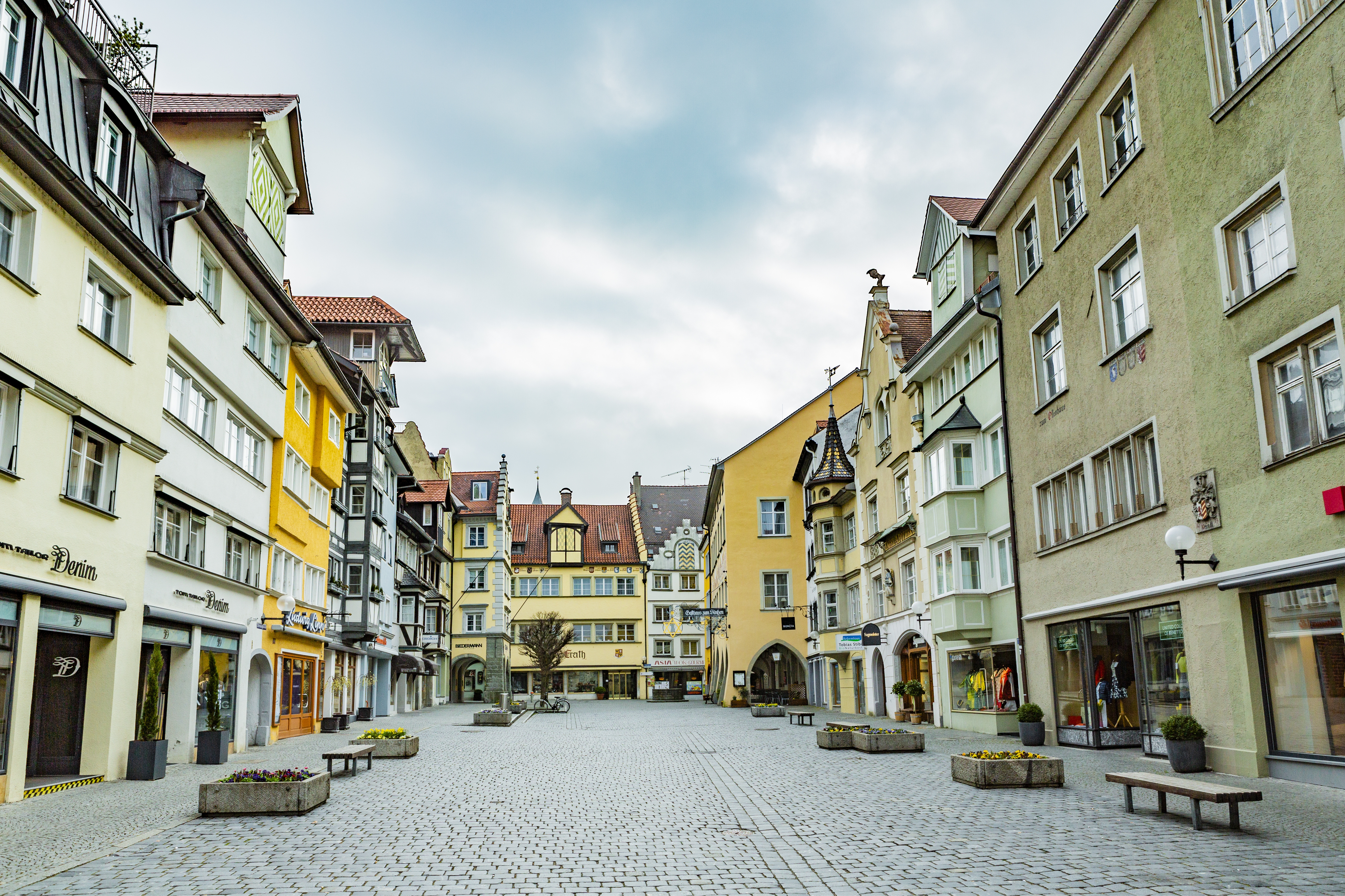 Lindau-Insel Altstadt Fußgängerzone