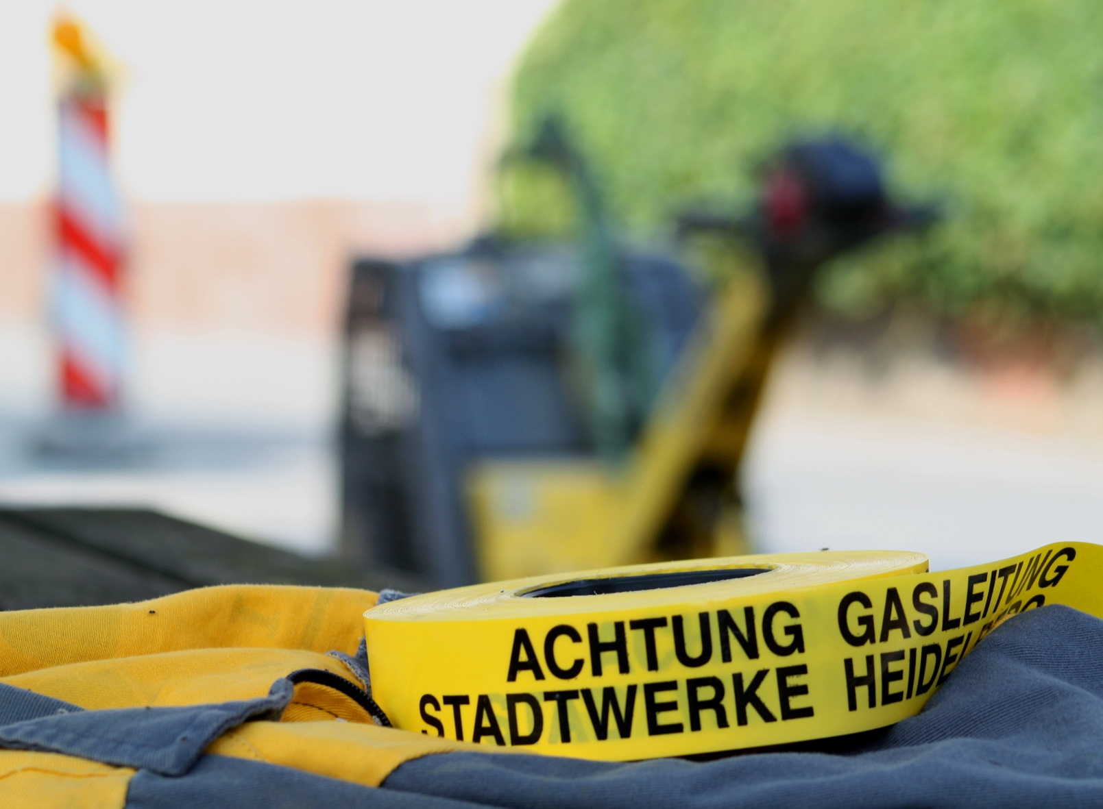Absperrband Baustelle Absperrband Baustelle
