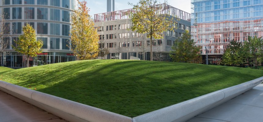 Moderne Architektur der HafenCity Hamburg