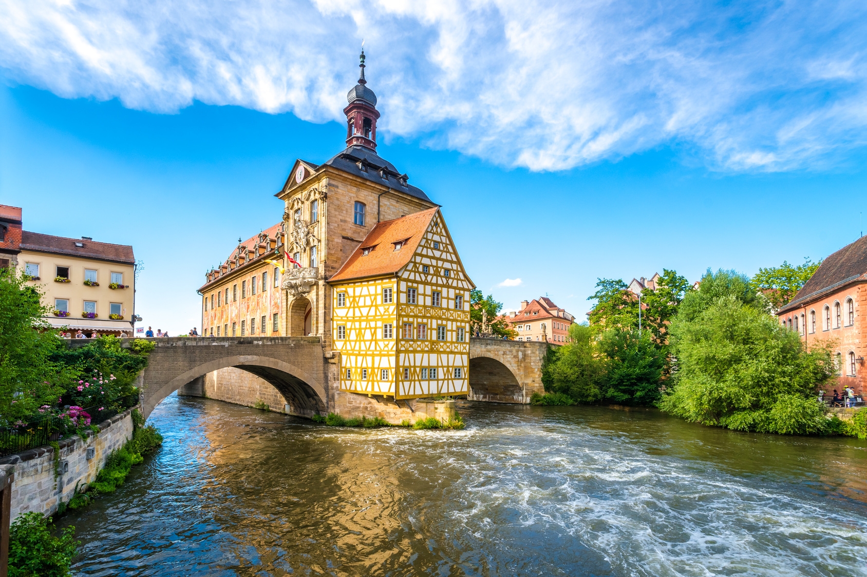 Bamberg, Brckenrathaus Bamberg, Brückenrathaus