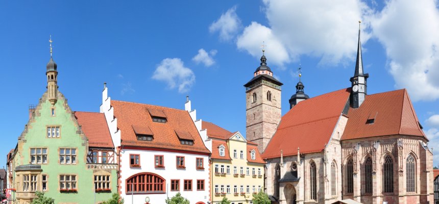 Altstadt von Schmalkalden / Thringen