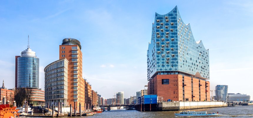 Hambug, Elbphilharmonie, Speicherstadt