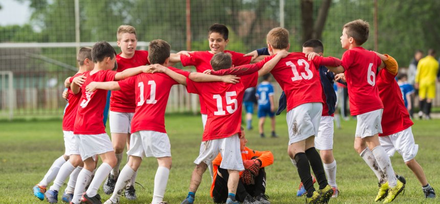 Kinderfußballmannschaft