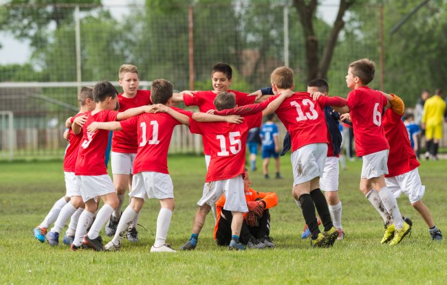Kinderfußballmannschaft