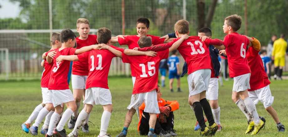 Kinderfußballmannschaft