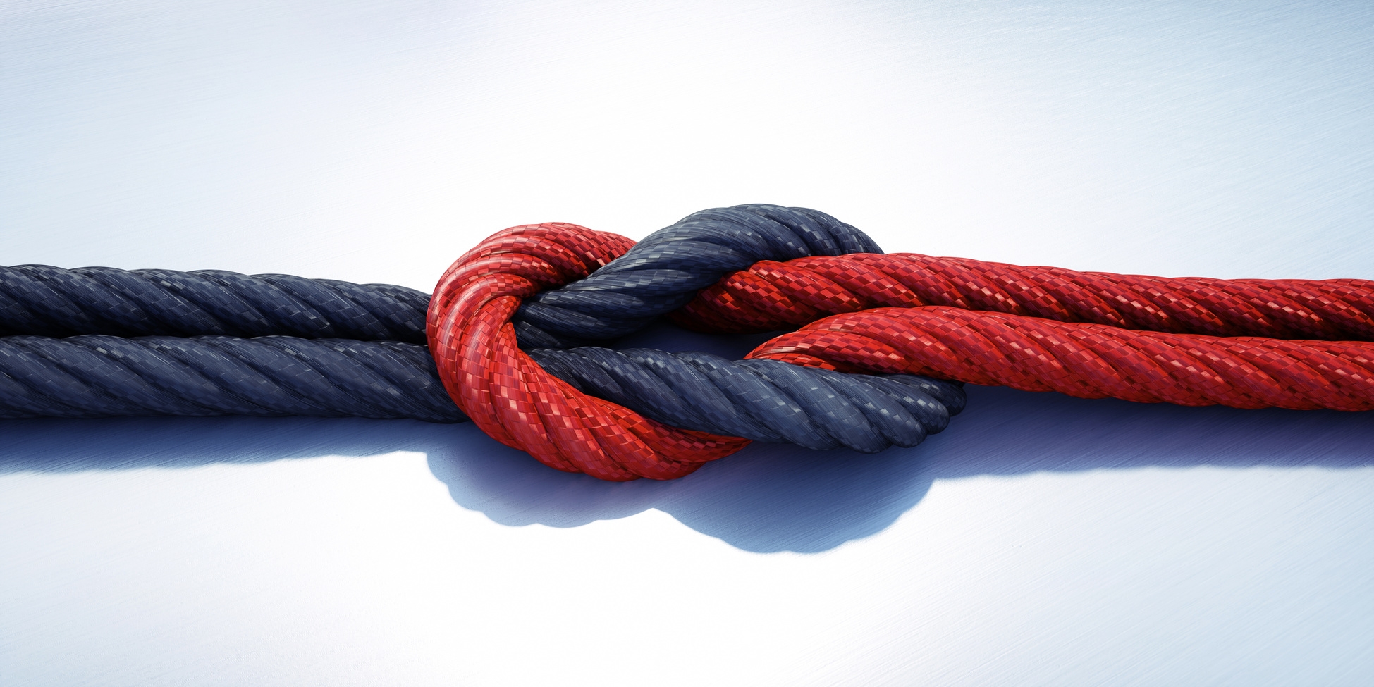 Kreuzknoten Rot Schwarz