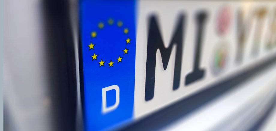 Deutsches KfZ-Kennzeichen