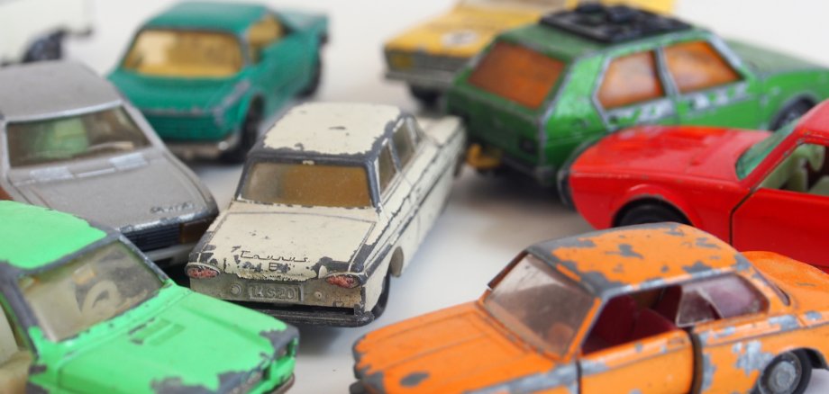 Spielzeugautos der 1970er Jahre: