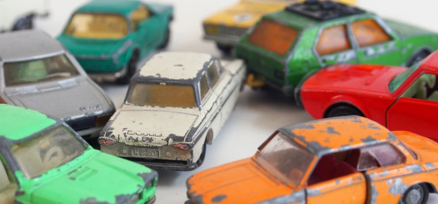 Spielzeugautos der 1970er Jahre: