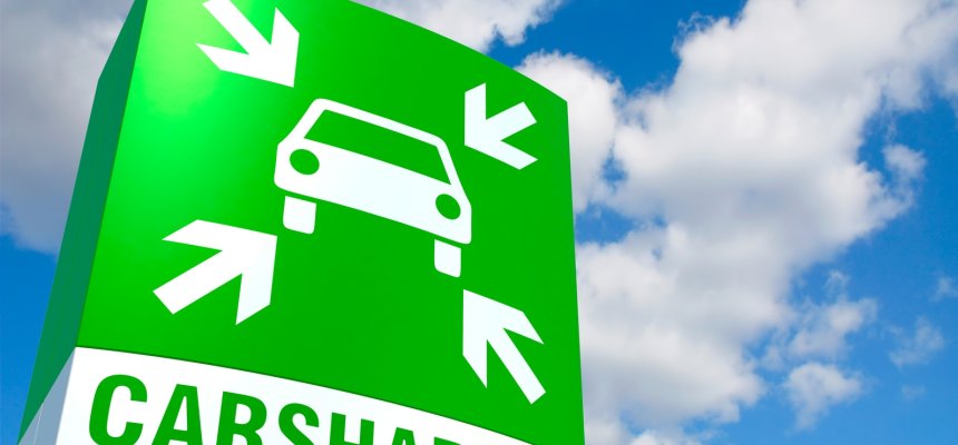 Schild Carsharing-Point
