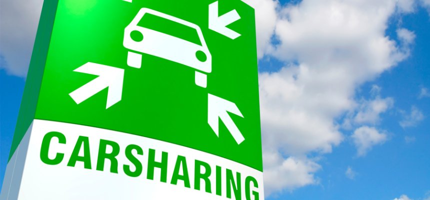 Carsharing - Schild