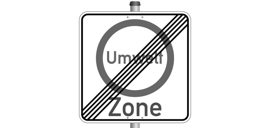 Umweltzone - Schild