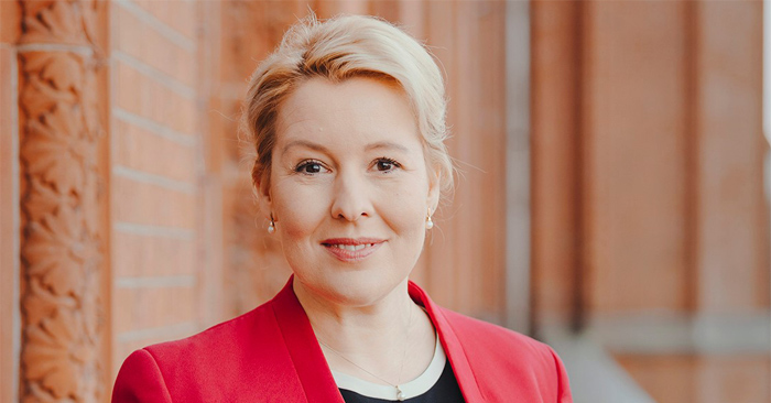 Porträt Regierende Bürgermeisterin Franziska Giffey
