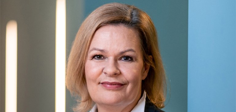 Bundesinnenministerin Nancy Faeser