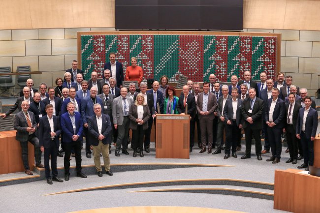 Präsidium des Deutschen Städte- und Gemeindebundes im Landtag