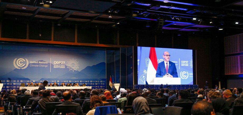 27. Klimakonferenz der Vereinten Nationen in Ägypten im November 2022