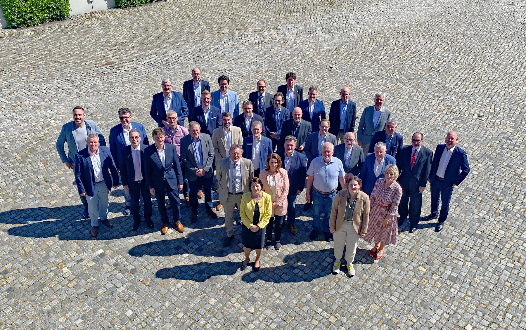 Teilnehmer und Teilnehmerinnen des DStGB Ausschuss für Finanzen und Kommunalwirtschaft in Wismar