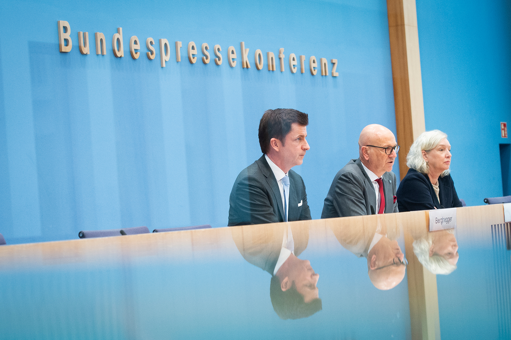 DStGB-Bilanzpressekonferenz 02. Januar 2025 mit Dr. Uwe Brandl und Dr. André Berghegger.