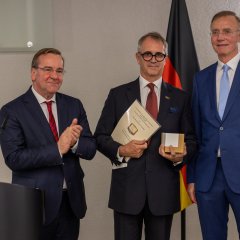 Ehrung der deutschen Mannschaft Invictus Games 2023