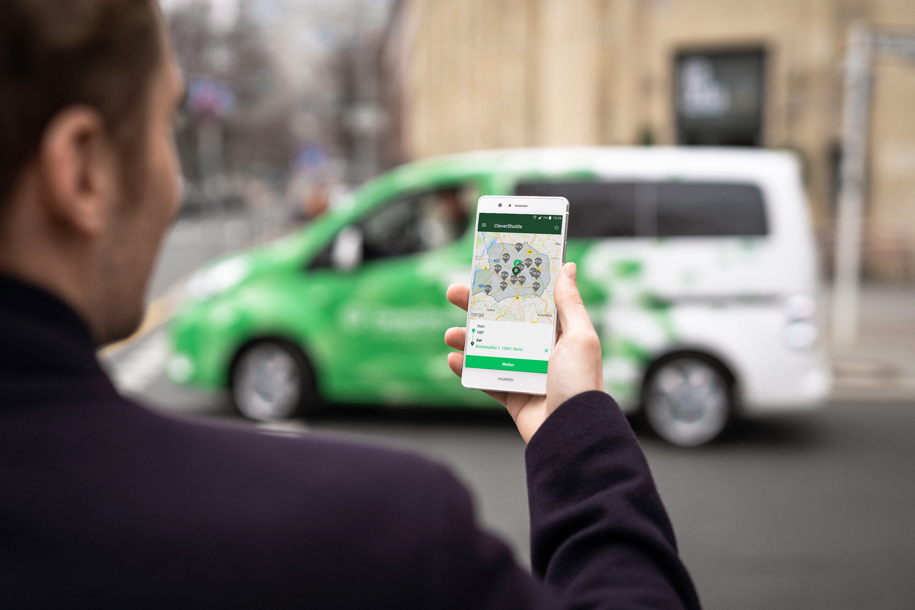 Foto eines Clevershuttle