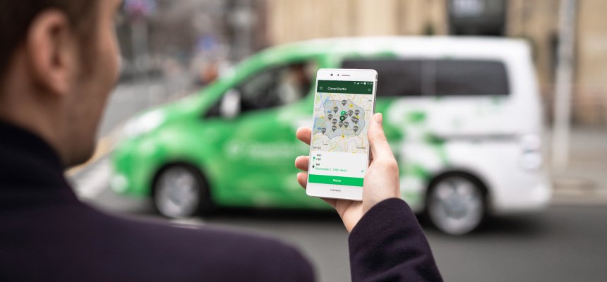 Foto eines Clevershuttle