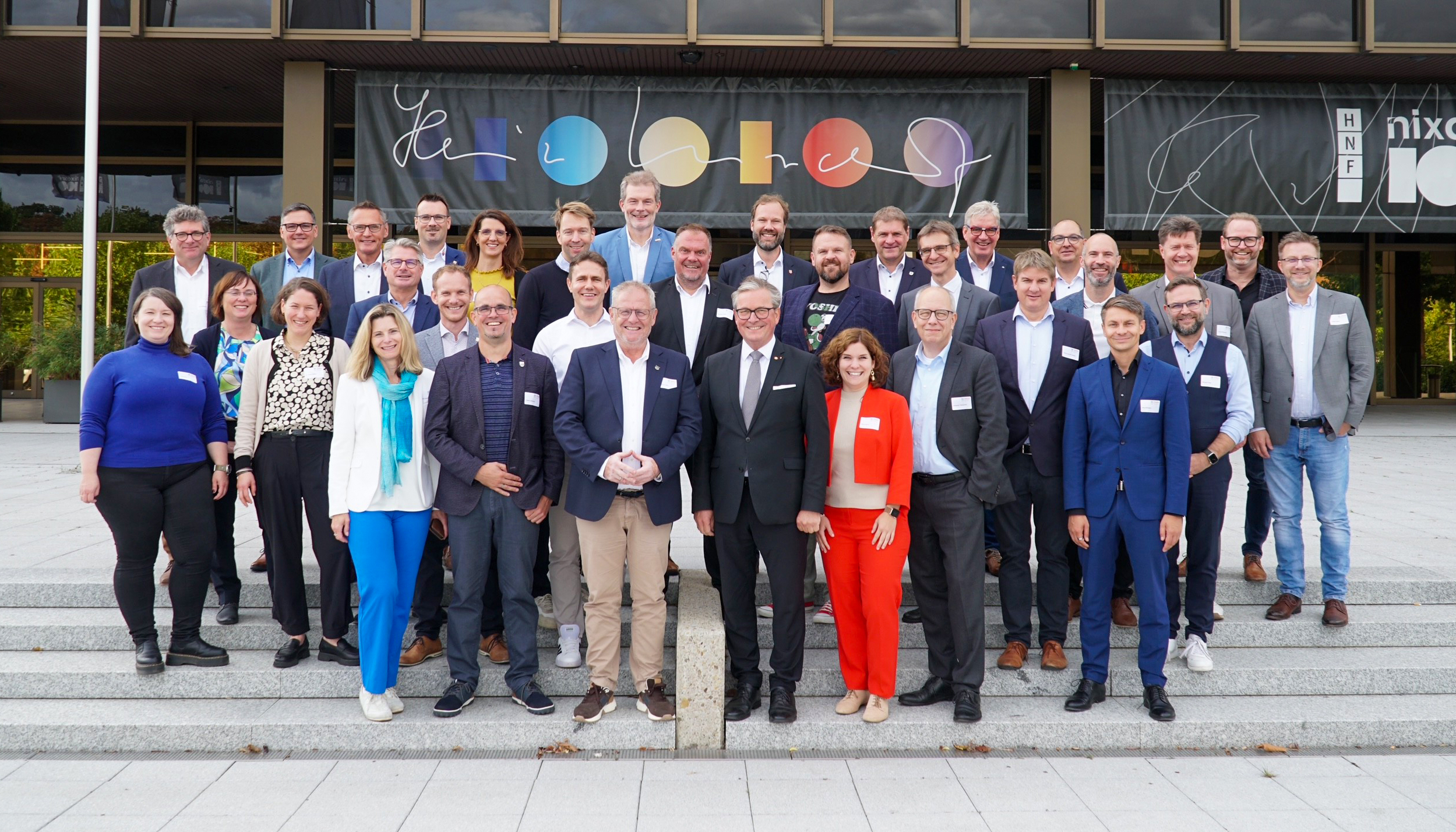 Gruppenfoto DStGB Ausschuss für Digitalisierung bei seiner Sitzung in Paderborn im September 2025