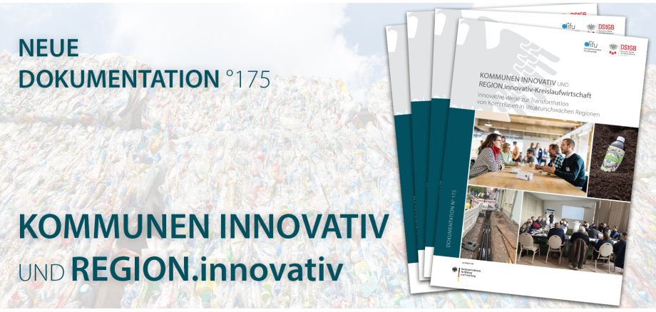 Titelblatt DStGB-Dokumentation Nr. 175 Kommunen innovativ