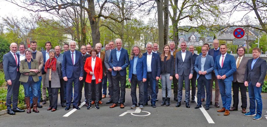 Teilnehmer:innen Foto der Sitzung des Forstausschuss 2023 in Wetzlar