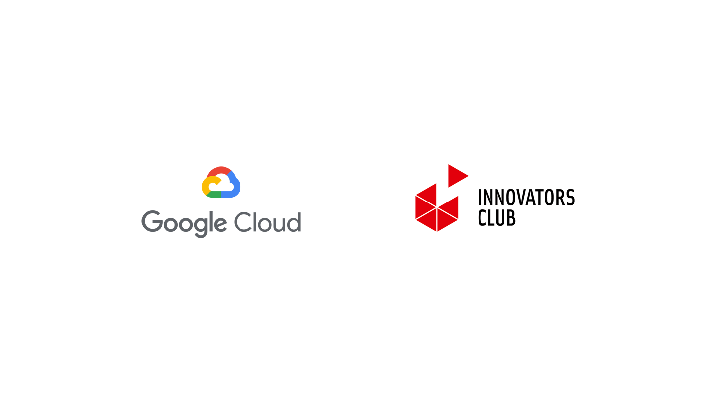 Logos von Google Cloud und Innovators Club