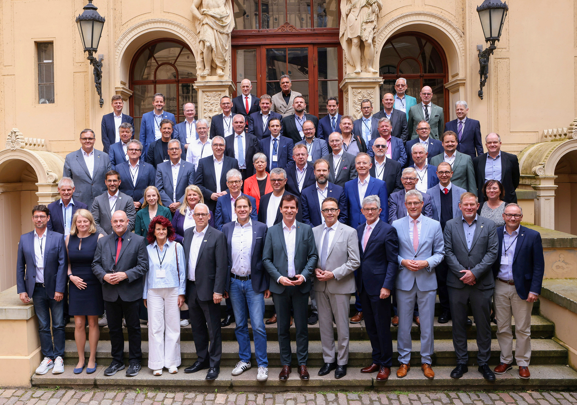Gruppenbild DStGB-Hauptschuss am 16.06.2026 in Schwerin