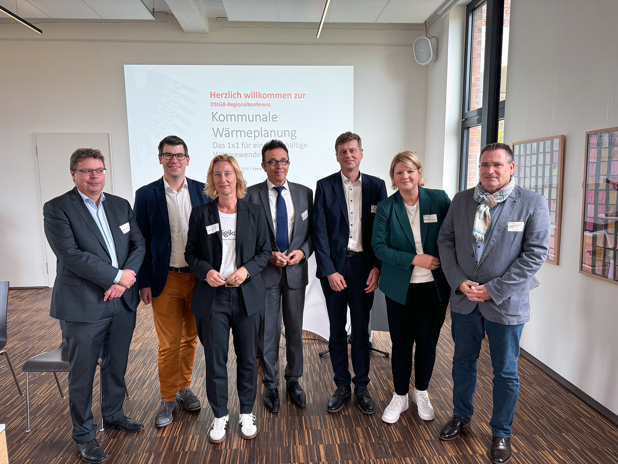 V.n.l.r.: Carsten Petersdorff Maximilian Sender Dr. Catharina Friedrich  Prof. Dr. Christoph Landscheidt  Timm Fuchs Claudia Bienek  Axel Witzke 