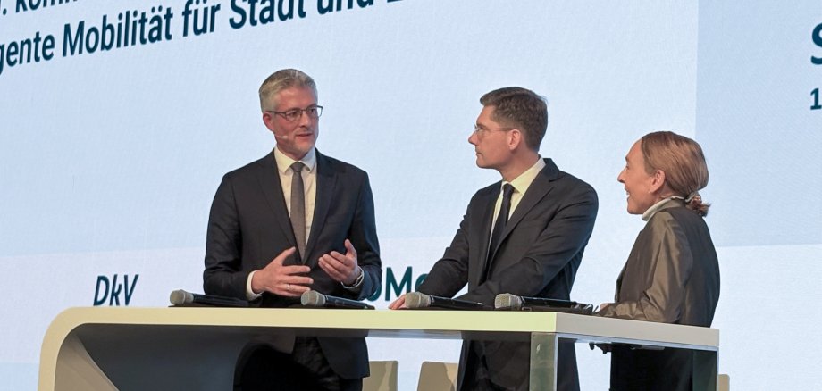 Steffen Jäger, Präsident und Hauptgeschäftsführer des Gemeindetages Baden-Württemberg auf der Nakomo-Tagung im Oktober 2025.