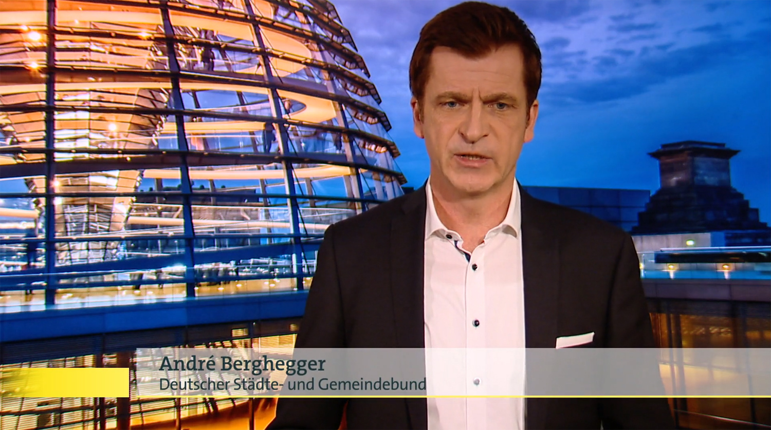 Dr. André Berghegger im ARD Morgenmagazin