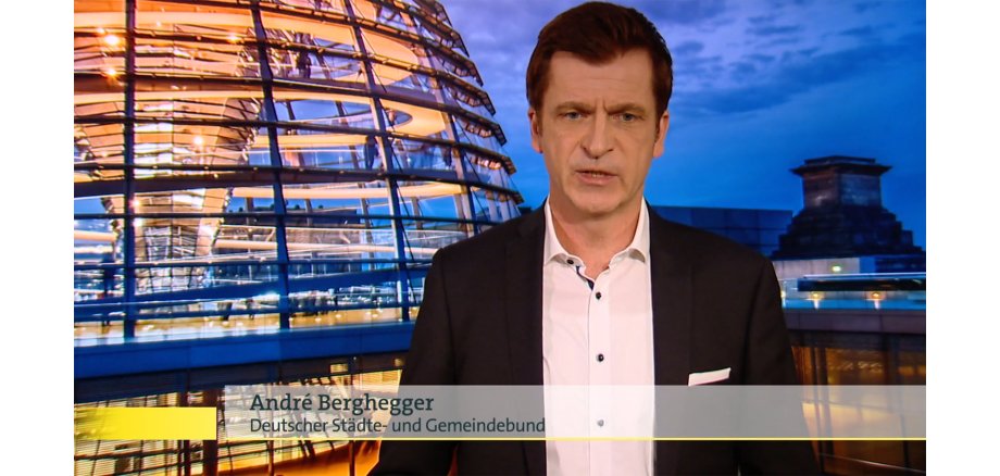 Dr. André Berghegger im ARD Morgenmagazin