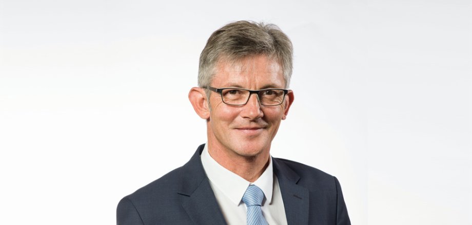 Ralph Spiegler, DStGB-Präsident und Bürgermeister der Verbandsgemeinde Nieder-Olm in Rheinland-Pfalz