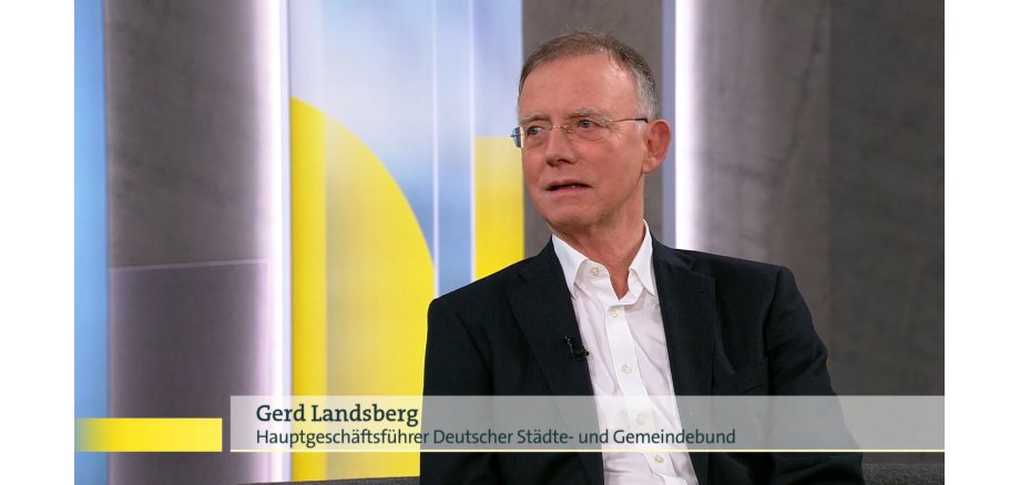 Dr. Gerd Landsberg im Interview mit dem ARD Morgenmagazin