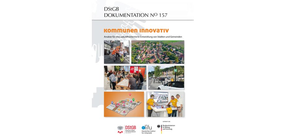Titelblatt DStGB-Dokumentation Nr. 157 Kommunen innovativ