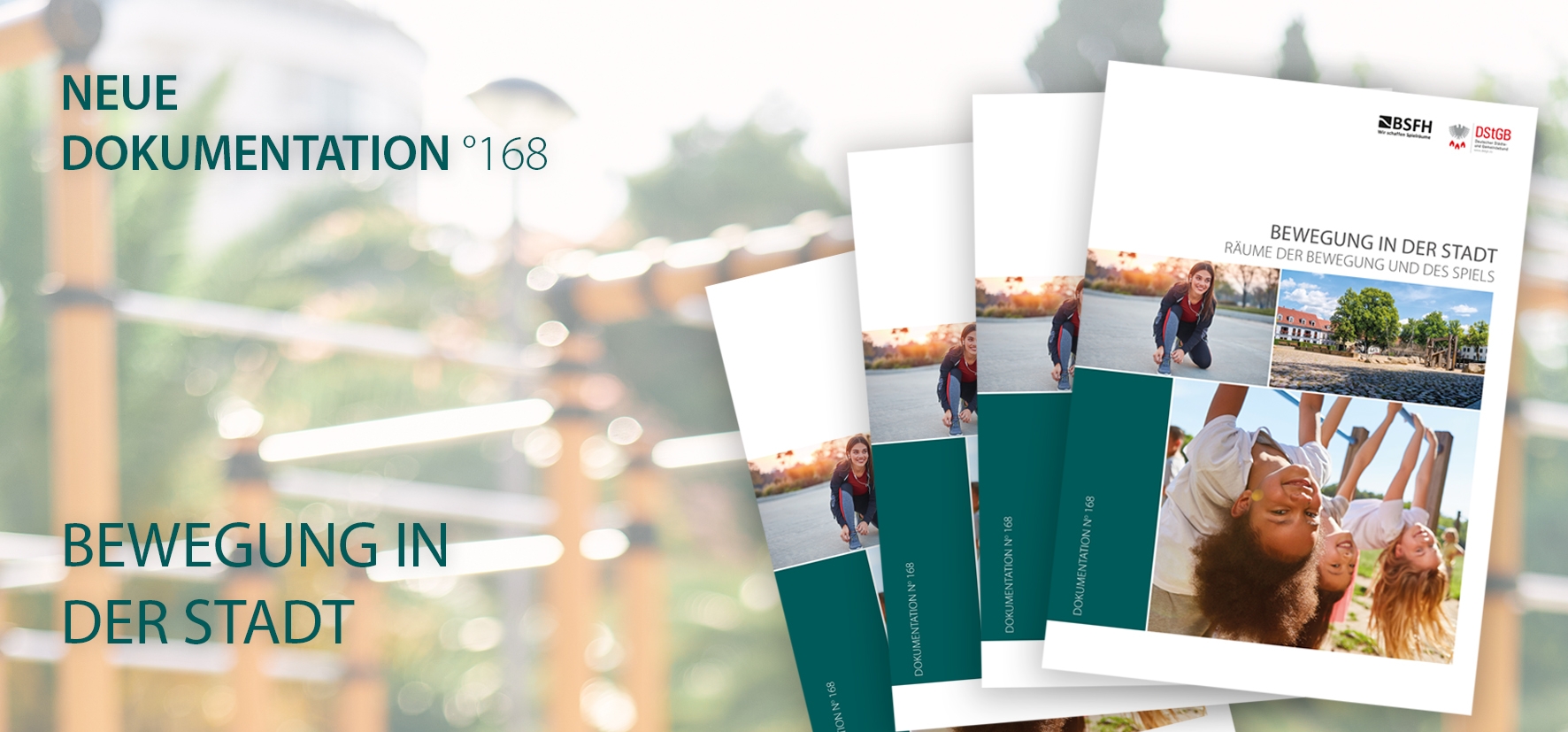 Bild zur DStGB-Dokumentation Nr. 168 mit dem Titel Bewegung in der Stadt